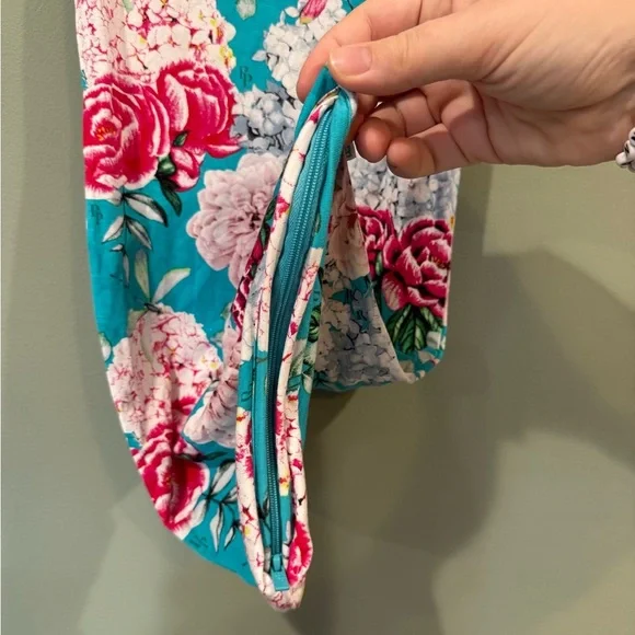 POSH PEANUT 0-3 month zip bottom sleeper; bamboo baby clothes; bamboo sleeper - Picture 5 of 13